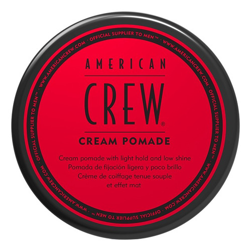 Crema De Fijación Ligera American Crew Cream Pomade 85gr