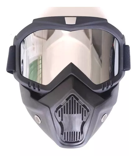 Máscara Airsoft Equipo de protección ajustable de cara completa, máscara de  paintball Airsoft – Yaxa Colombia