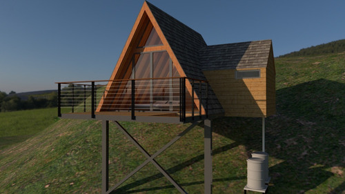 Casa Alpino Anteproyecto Completo/ Planos Digitales