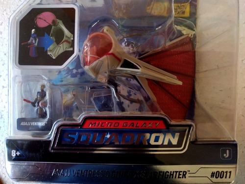 Jazwares Star Wars Galaxy Squad Ginivex Starfighter (Usado)