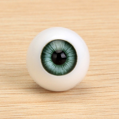 Fweaad 8 Piezas Doll Eyes 16mm Ojos De Muñeca Redondo