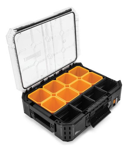 Caja organizadora apilable Stacktech Color Negro