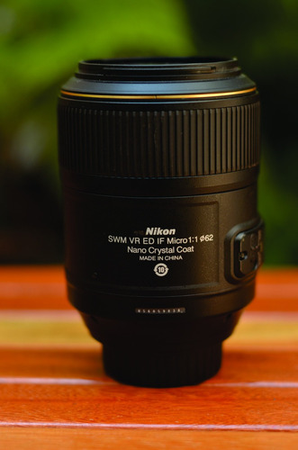 Lente Nikon 105mm F/2.8g Ed-if Af-s Vr
