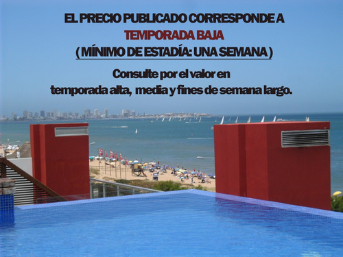 Imagen 14 de 19 de Soñado Depto 3 Ambientes Frente Al Mar La Mansa Acapulco Beach