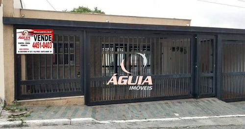 Imagem 1 de 26 de Casa Com 3 Dormitórios À Venda, 200 M² Por R$ 699.900,00 - Vila Linda - Santo André/sp - Ca0764