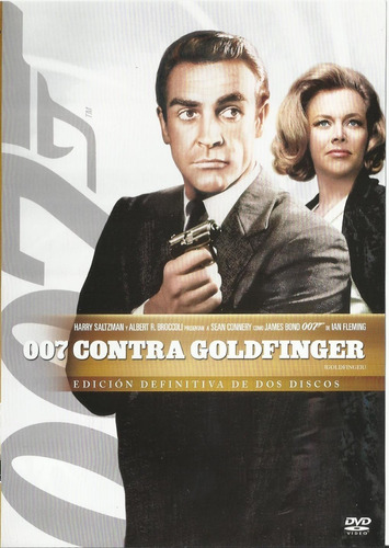 007 Contra Goldfinger Dvd James Bond Película Nuevo