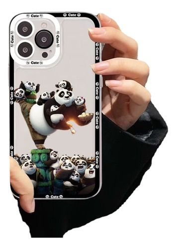 Funda De Teléfono Kungs Fu Panda Para iPhone 15 11 12 13 14