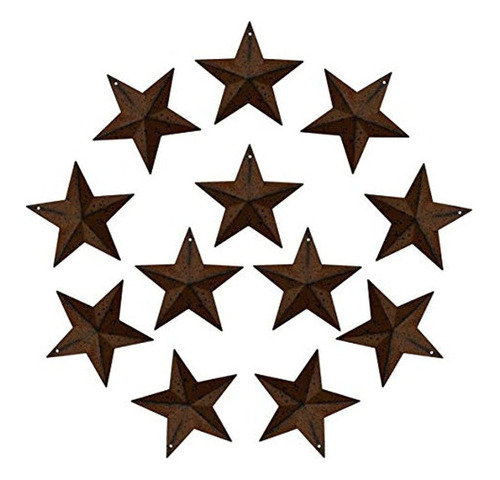 Estrella De Metal Para Pared O Puerta, Diseño Rústico