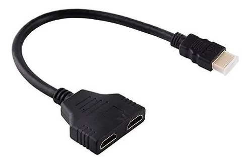 Cable Adaptador Hdmi Macho A Doble Hdmi Hembra De 1 A 2 Vías