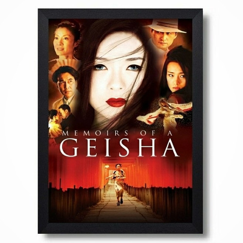 Cuadro Memoirs Of A Geisha Marco Con Vidrio 35x50