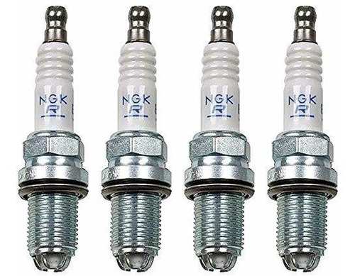 Ngk # 6418 Bujías De Iridio Bkr6eix - 4 Pcs Nuevo