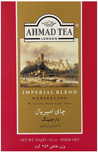 Ahmad Tea Té Flojo De Paquetes, Mezcla Imperial, 16 Onzas