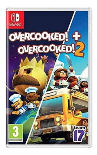Overcooked 1 Y 2 Juego Switch