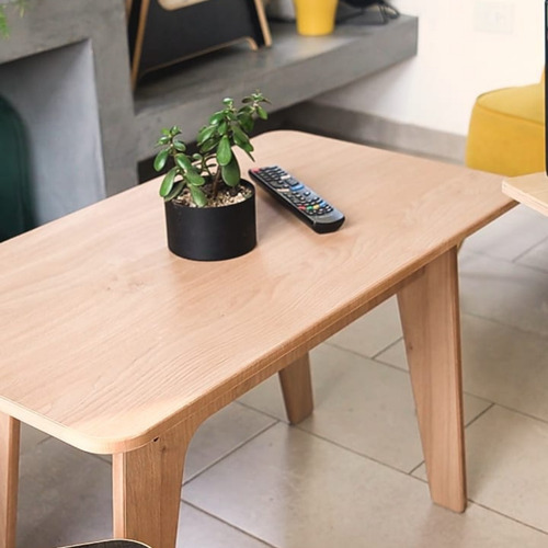 Imagen 3 de 10 de Mesa Ratona Rectangular 52x90x50 + 2 Bancos- Envío Gratis