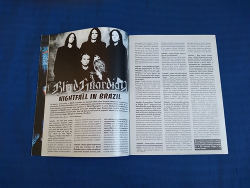 Revista Valhalla 4 - Blind Guardian, Savatage, Rhapsody