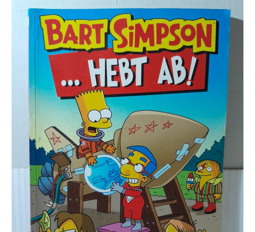 Hq Importado Encadernado Bart Simpsons Hebt Ab! Panini Rjhm (Usado)