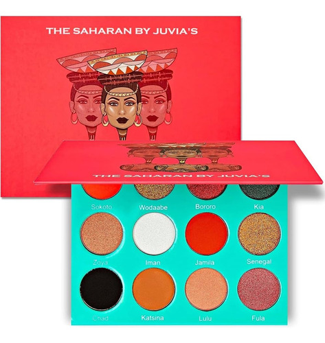 Paleta De Maquillaje The Saharan By Juvia's Bmakeup