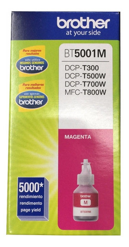 Tinta Brother Bt5001m Original Para Dcp T300 Dcp T500w