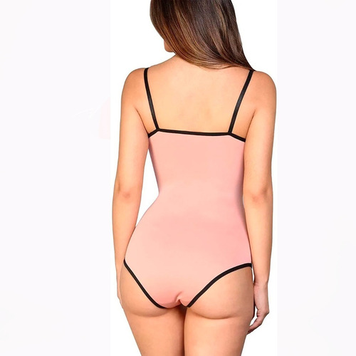 Lenceria Dama Baby Doll Teddy Copa Con Varilla Push Up 961