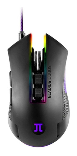 Mouse Gamer Primus Gladius10000s Rgb 10000dpi 7 Botones