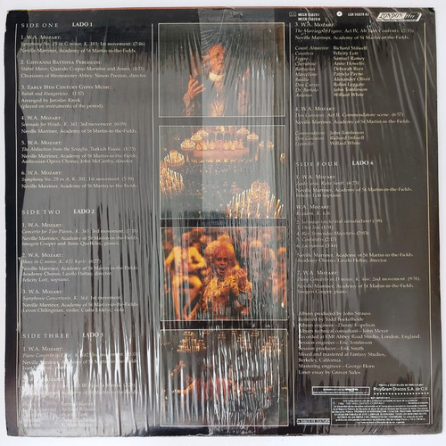 The Academy Of St. Martin-in-the-fields - Amadeus Lp