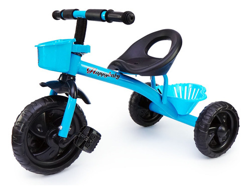 Triciclo Infantil Mega Compras MC920 Crianças com Cesto E Pedal  Cor Azul