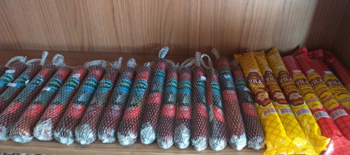 Salame Defumado Artesanal 2 Peças De 450 G