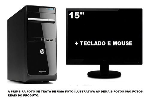 Imagem 1 de 5 de Computador Hp Pro 3410 Core I5 8gb Ddr3 240ssd Hdmi / Wifi