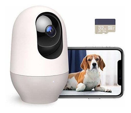 Camara De Vigilancia Para Perros Wifi Full Hd