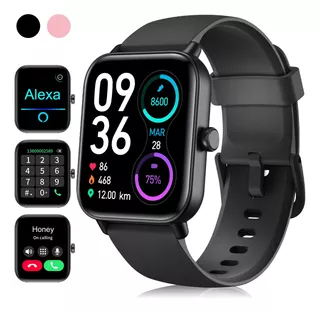 1.8'' Reloj Inteligente Smartwatch Bluetooth Llamada Alexa