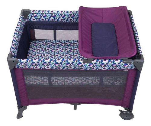 Cuna Corral Babideal Blossom Ii, Color Morado, Color Morado Morado