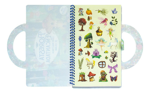Livro Maletinha De Colorir: Floresta Encantada, De Brijbasi., Vol. 1. Editorial Todolivro, Capa Mole, Edição 1 Em Português, 2024