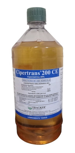 Insecticida Cipertrans 200 Ce 1l
