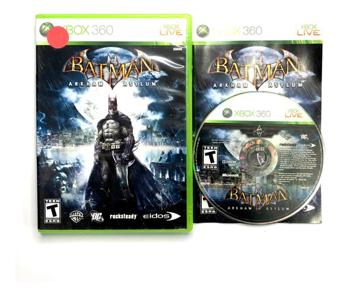 Batman Arkham Asylum - Juego Original Para Xbox 360 Ntsc