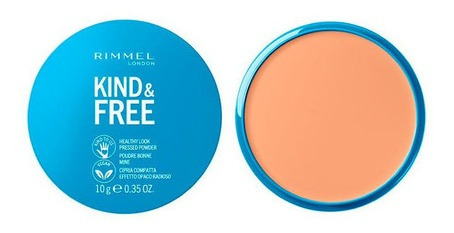 Imagen 3 de 7 de Polvo Compacto Rimmel Kind & Free Apto Vegano