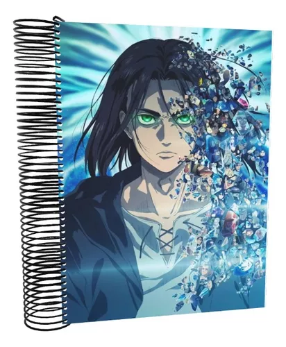 Caderno Attack On Titan - Shingeki No Kyojin