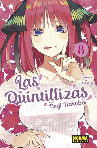 Las quintillizas 8, de NEGI HARUBA. Editorial NORMA EDITORIAL, tapa blanda en español