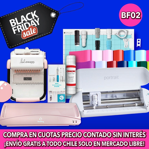 Plotter Máquina Silhouette Portrait 3 Bf02 Black Friday