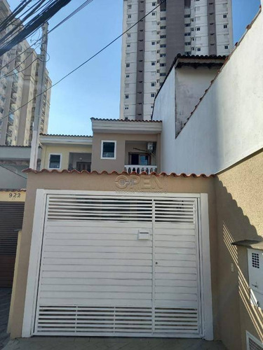 Imagem 1 de 21 de Sobrado Com 2 Dormitórios 2 Suítes R$ 485.000 - Vila Valparaíso - Santo André - So2382