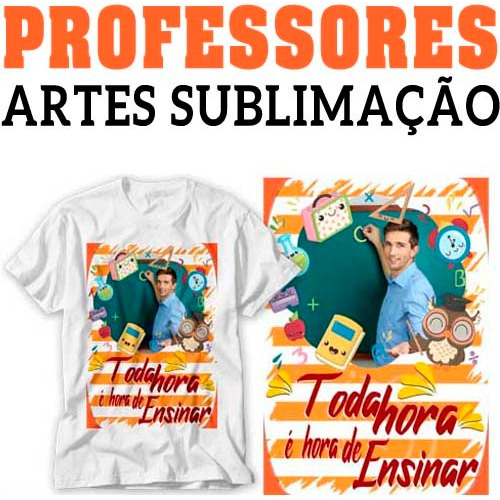Vetores Dia Do Professor Estampas Artes Sublimação Camisetas