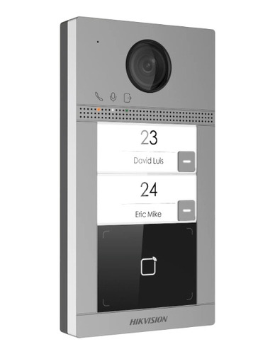 Hikvision Ds-kv8213-wme1 Frente Video Portero 2mp 2 Botones