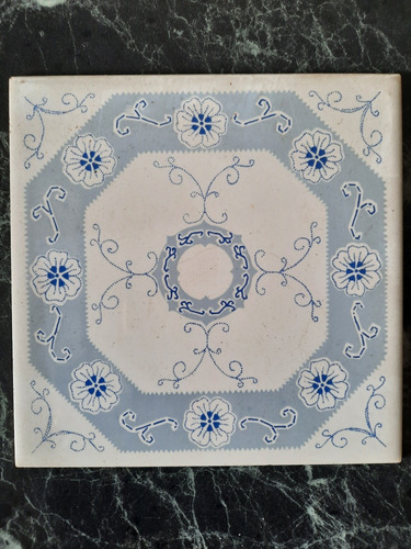 Azulejo De Rep. - San Lorenzo - 15 X 15 Cm Lote Siete Unid