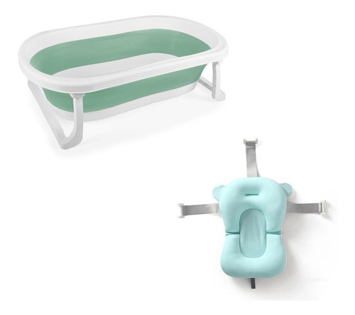 Bañito Plegable + Colchon Baby Splash Bebe