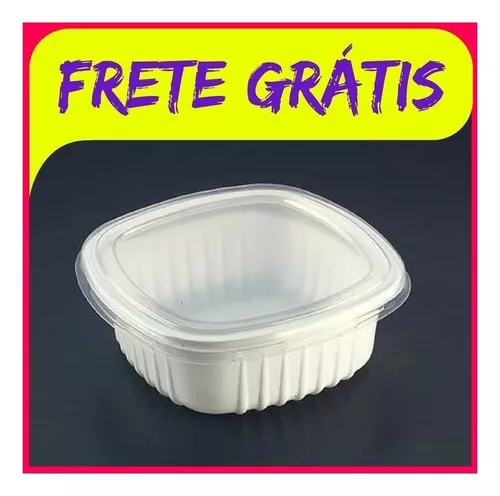 Marmita Pote 400ml Caldo Sopa Freezer Microondas G308 100uni