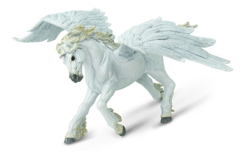 Figura Safari Animal Caballo Blanco Pegaso Heroe Caballito ®