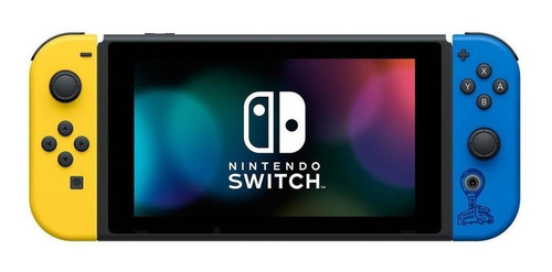 Imagen 3 de 3 de Nintendo Switch 32GB Fortnite Wildcat Bundle color negro, amarillo y azul