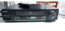 Comprar Video Cassete Sharp Vc-1694b 4 Cabeças  Controle Remoto