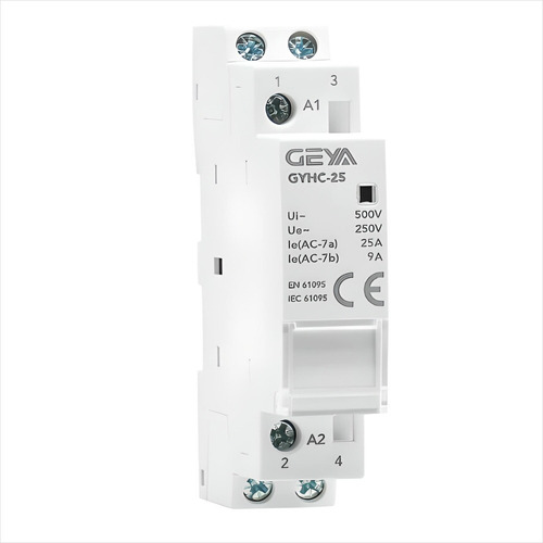 Contactor Relé Modular 1 Din, 250v, 25a, 2 Polos, 2 No 