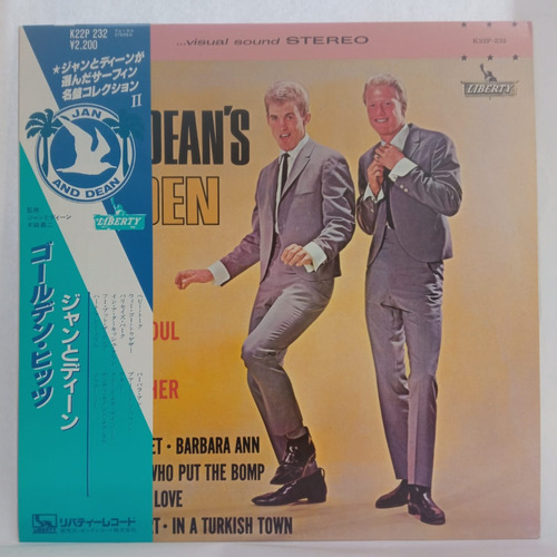 Jan&dean, Jan Berry, Dean Torrence Jan&dean's Golden Hits Lp