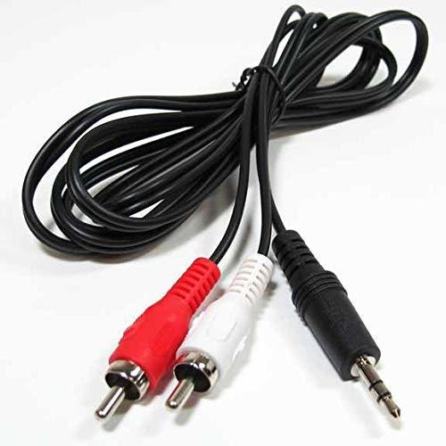 Cables Rca - 12ft 3.5mm Stereo Male To 2 Rca Male Splitter C